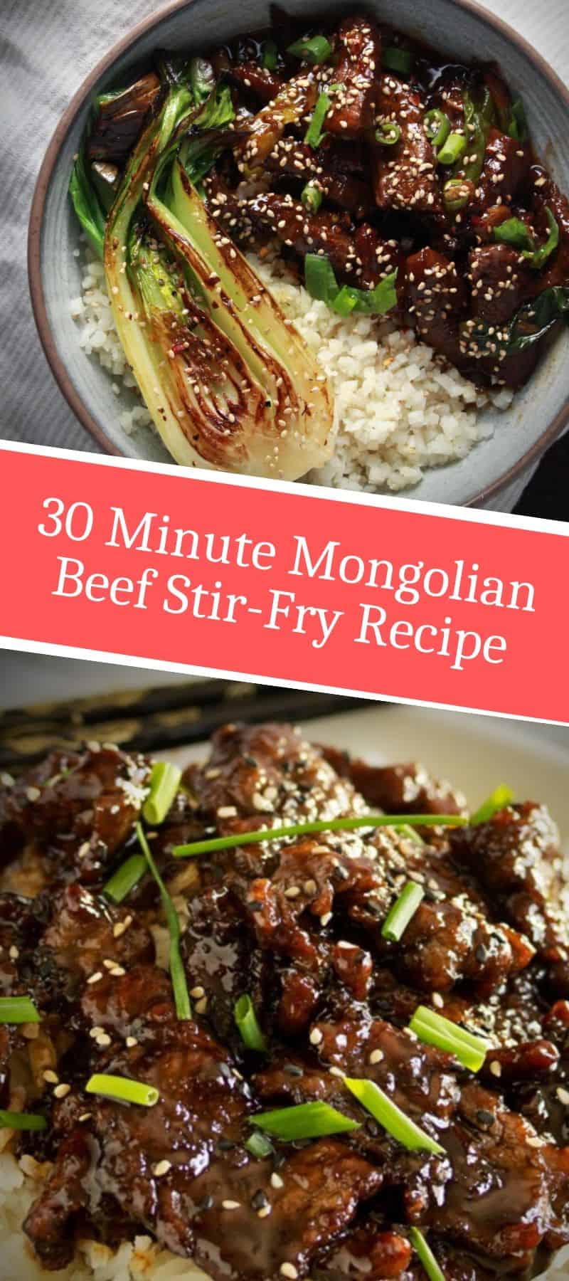 30 Minute Mongolian Beef Stir-Fry Recipe 3