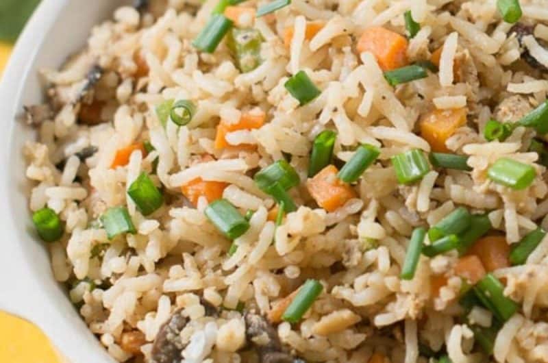 5 Minutes Easy Egg Fried Rice Recipe