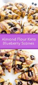 Almond Flour Keto Blueberry Scones Recipe 3