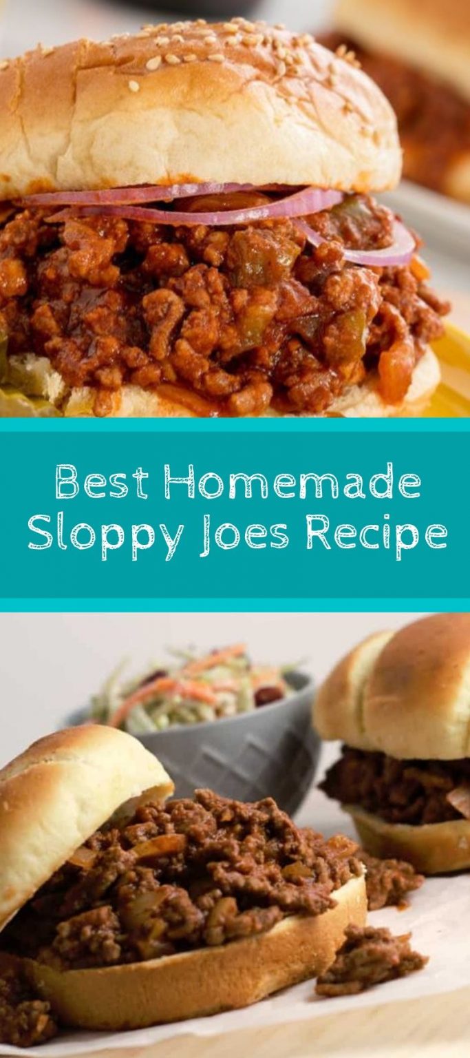 Best Homemade Sloppy Joes Recipe - Grandma Linda's Recipes