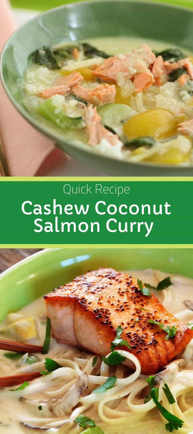 Cashew Coconut Salmon Curry Recipe 3
