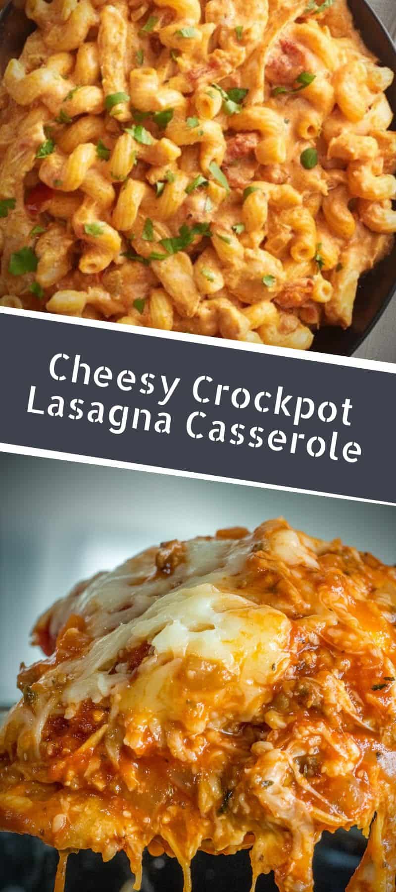 Cheesy Crockpot Lasagna Casserole Recipe 3