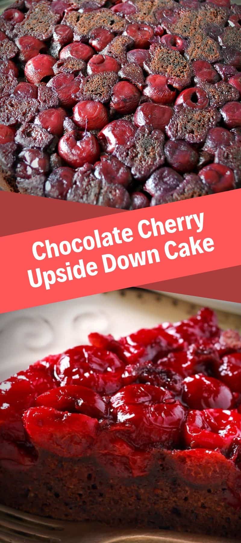 Chocolate Cherry Upside Down Cake Recipe 3