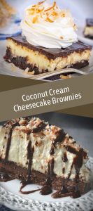 Coconut Cream Cheesecake Brownies Recipe 3