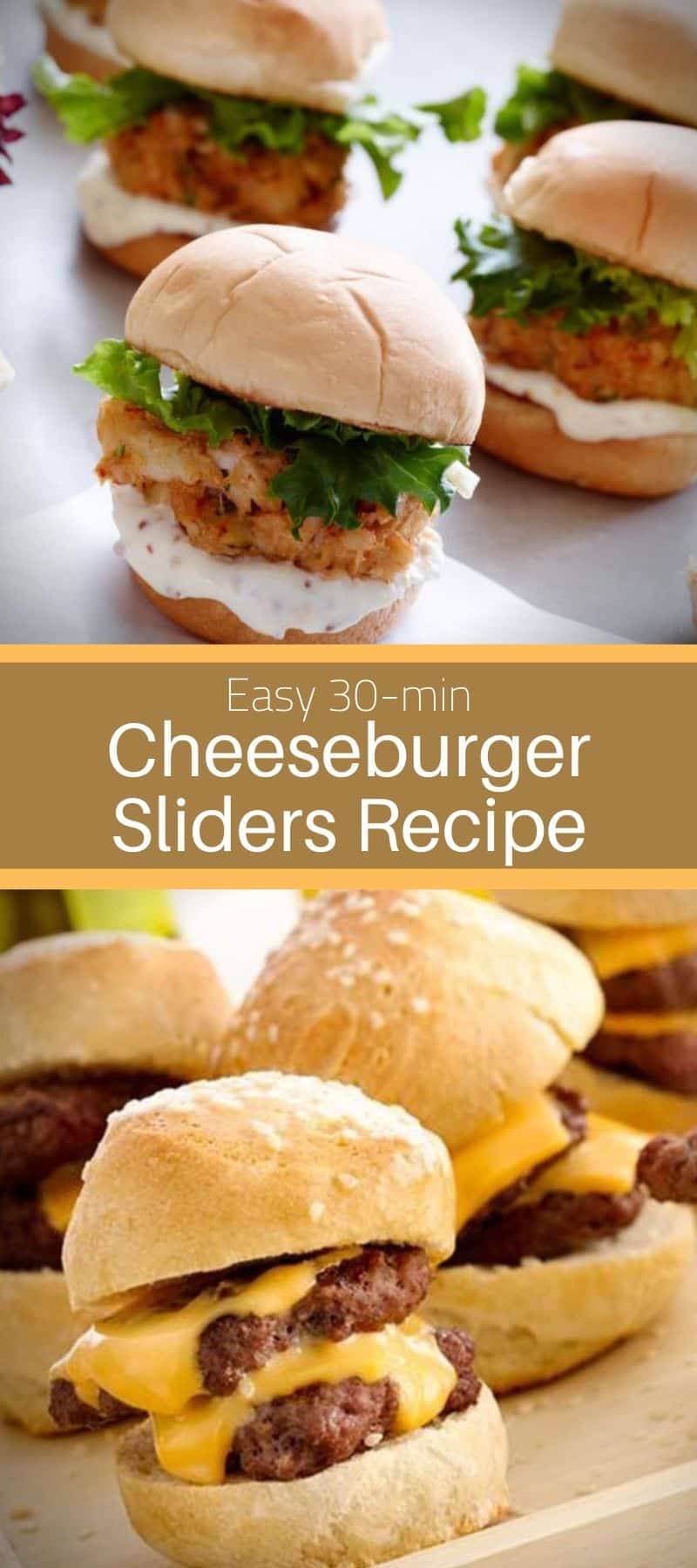 Easy 30-Min Cheeseburger Sliders Recipe