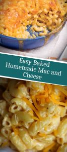 Easy Baked Homemade Mac and Cheese 3