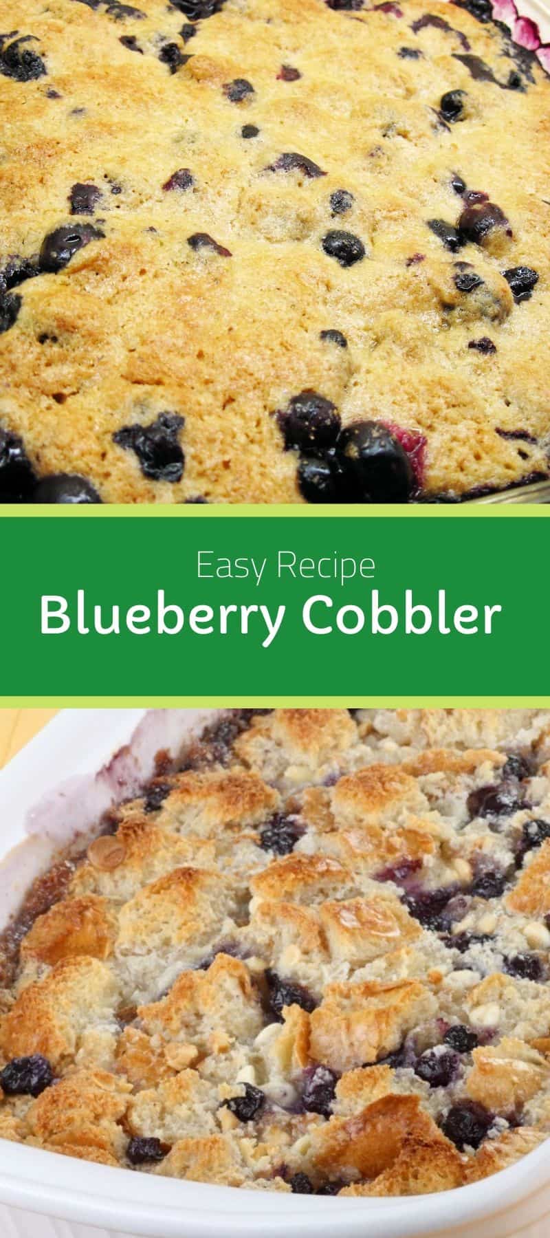 Easy Blueberry Cobbler Recipe 3
