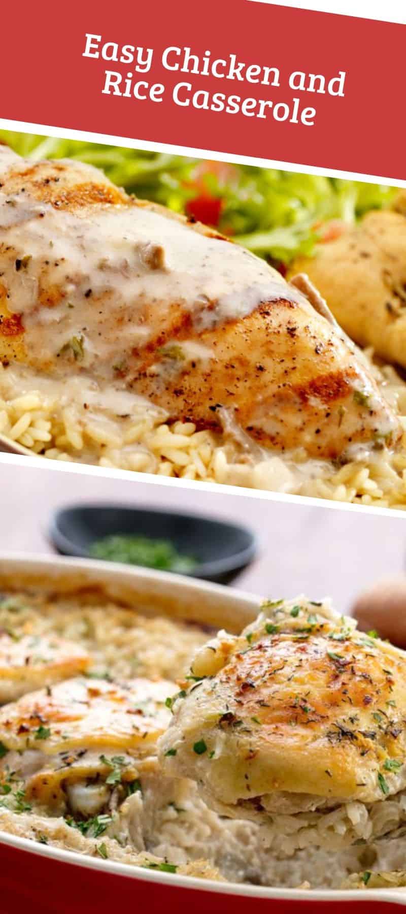 Easy Chicken and Rice Casserole 2