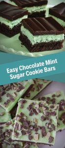 Easy Chocolate Mint Sugar Cookie Bars Recipe 3
