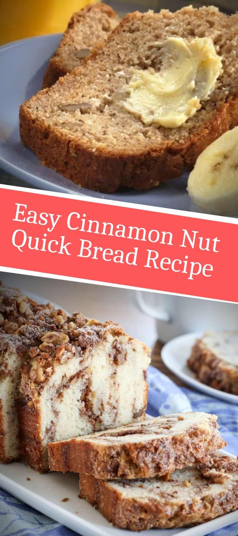 Easy Cinnamon Nut Quick Bread Recipe 3