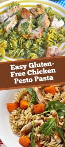 Easy Gluten-Free Chicken Pesto Pasta