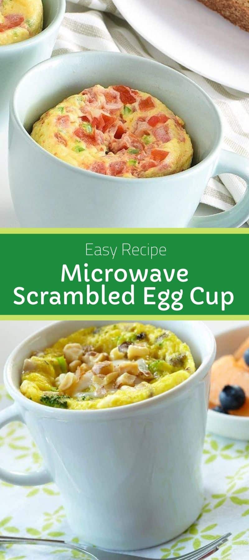 Easy Microwave Scrambled Egg Cup Recipes 3