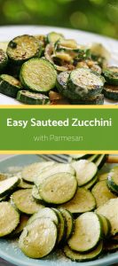 Easy Sauteed Zucchini with Parmesan