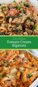Easy Tomato Cream Rigatoni Recipe 3