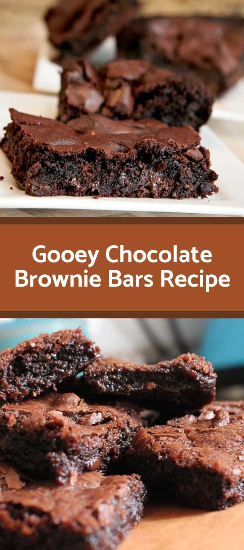 Gooey Chocolate Brownie Bars Recipe 3
