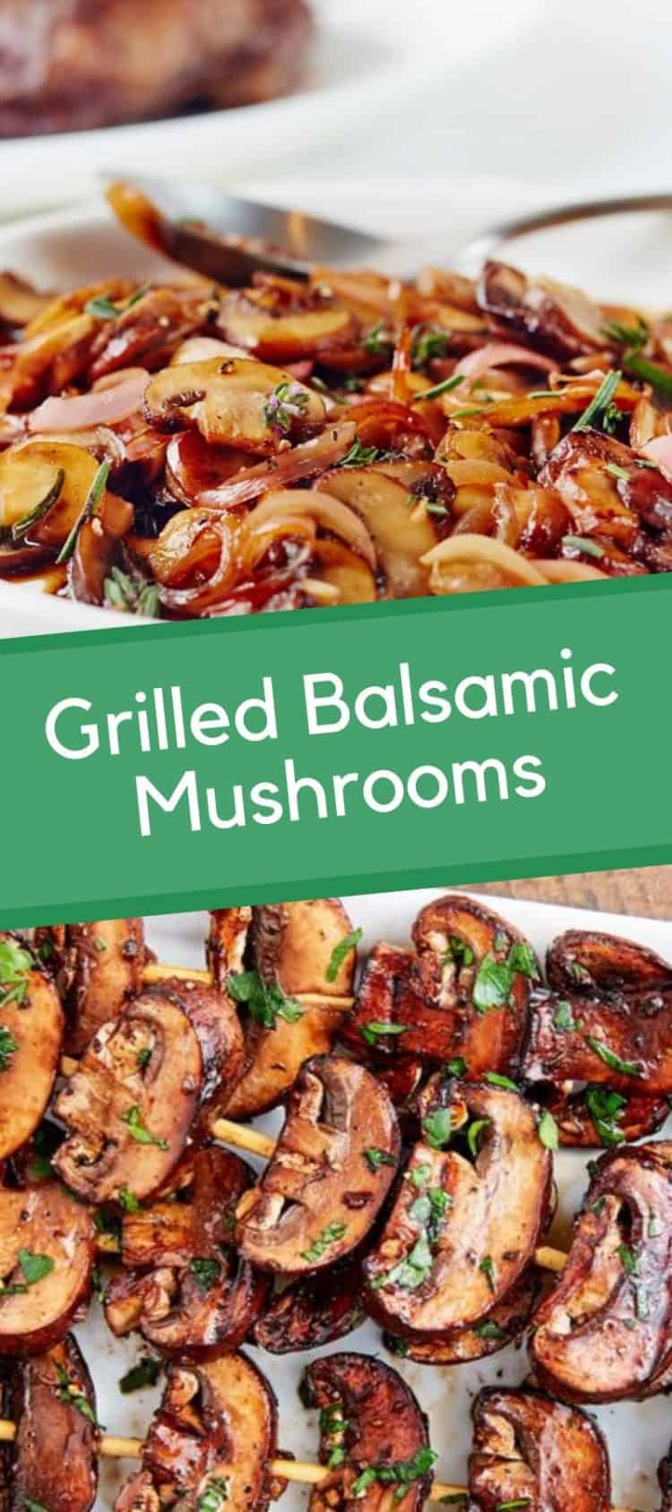 Balsamic Grilled Mushrooms Recipe