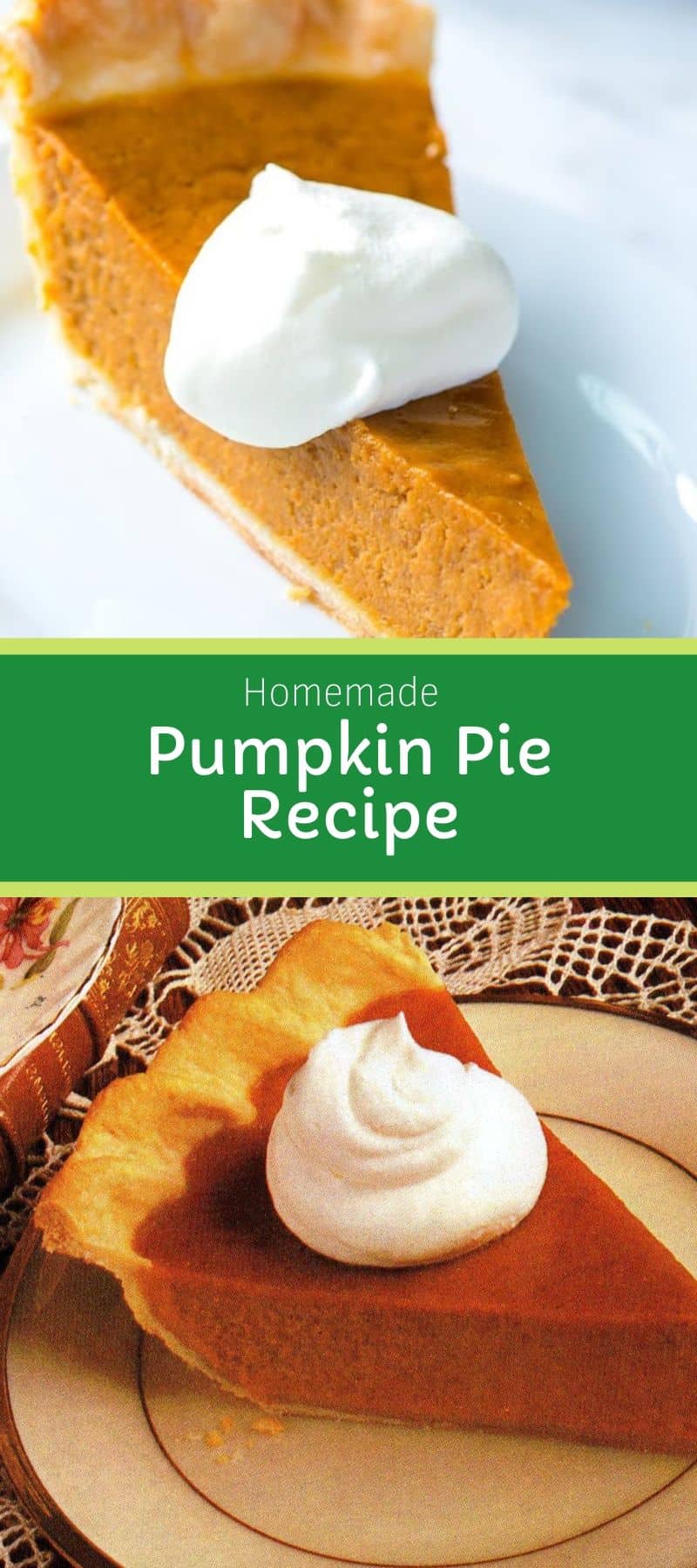 Homemade Pumpkin Pie Recipe 3