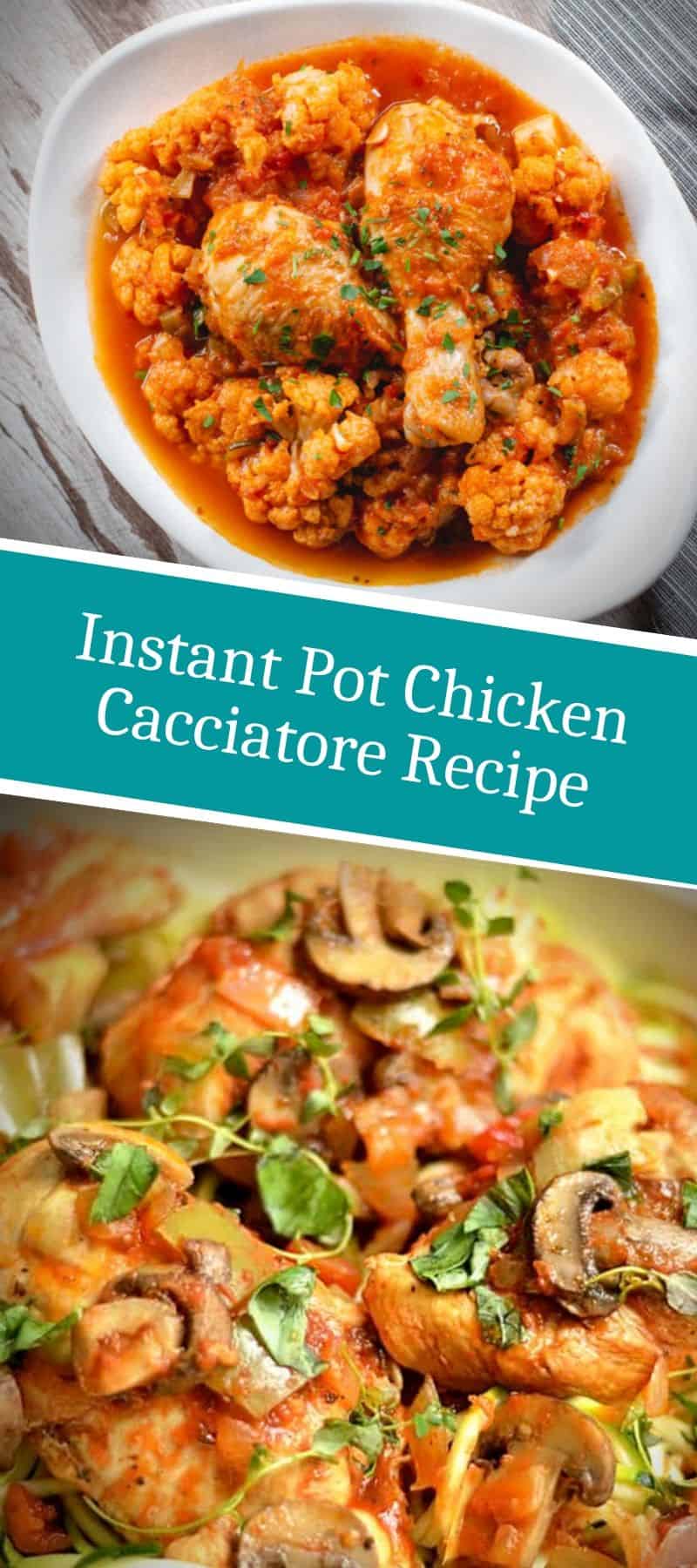 Instant Pot Chicken Cacciatore Recipe 3