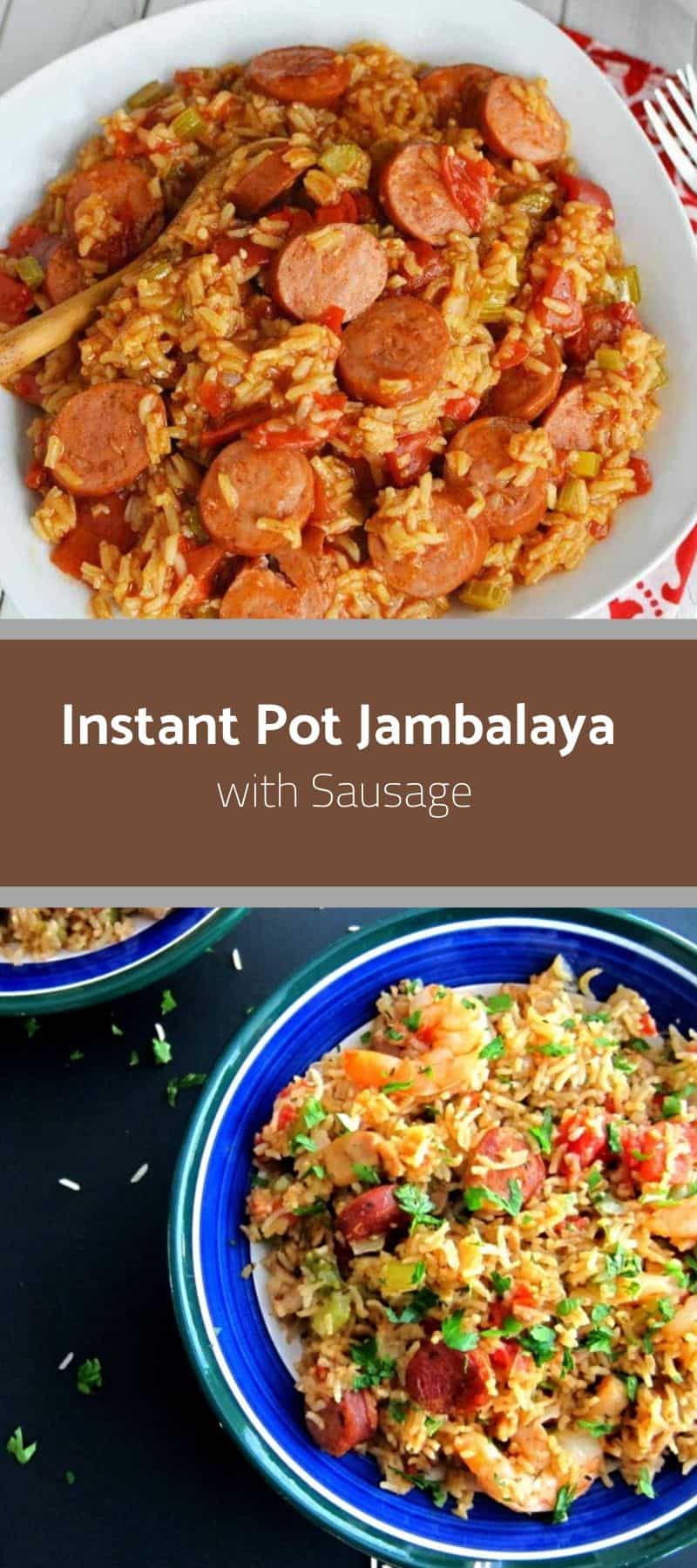 Instant Pot Jambalaya with Sausage 3