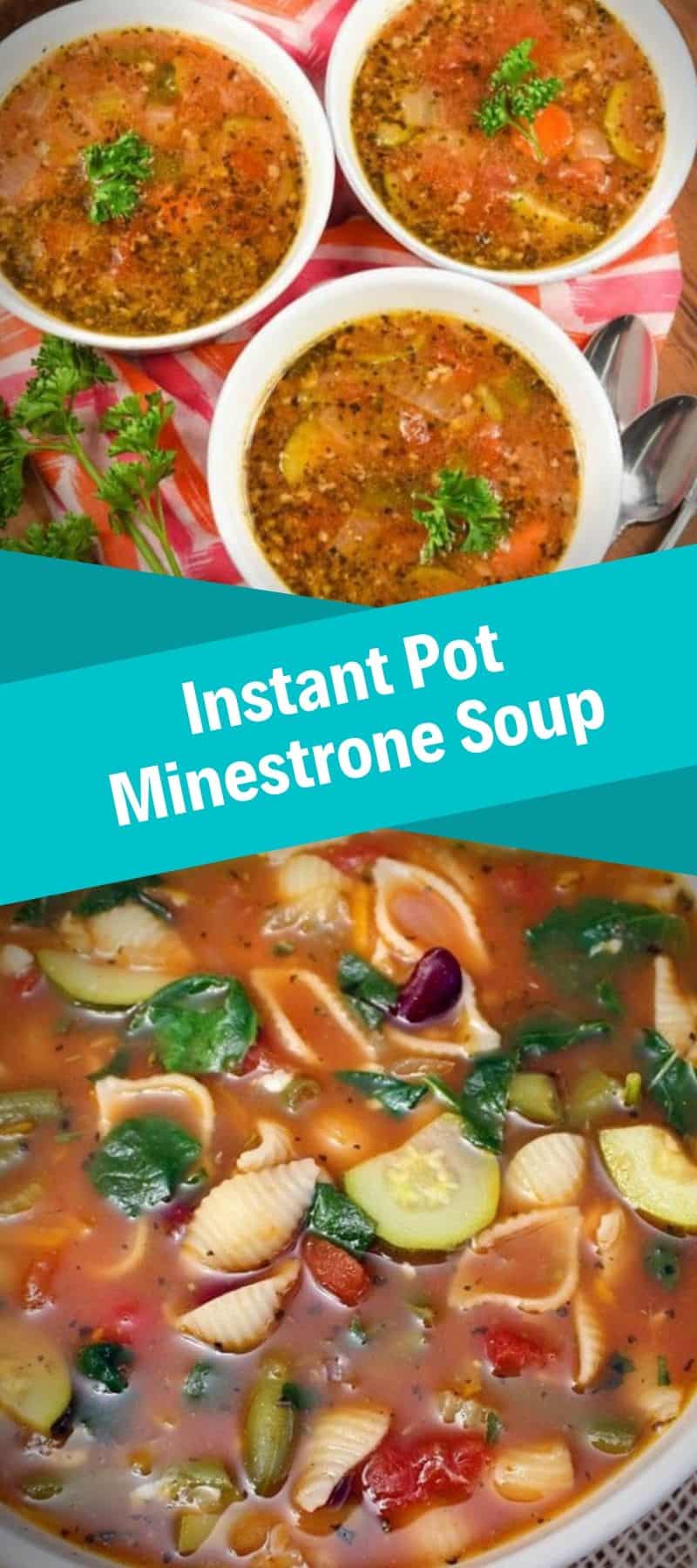 Instant Pot Minestrone Soup 3