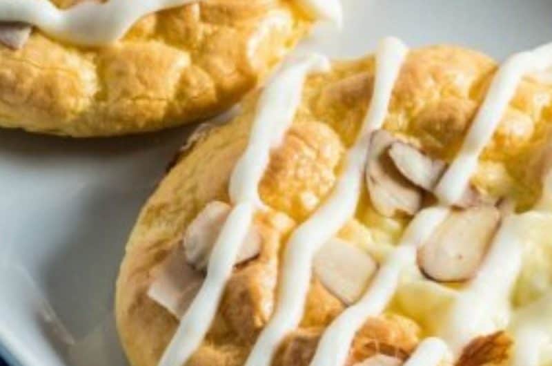 Keto Cheese Danish with Cloud Bread Pastry