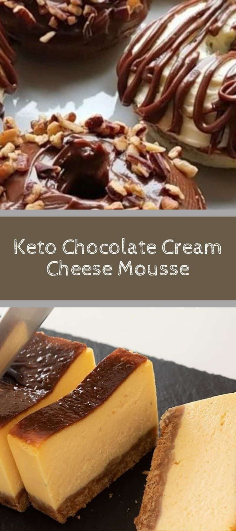 Keto Chocolate Cream Cheese Mousse 3