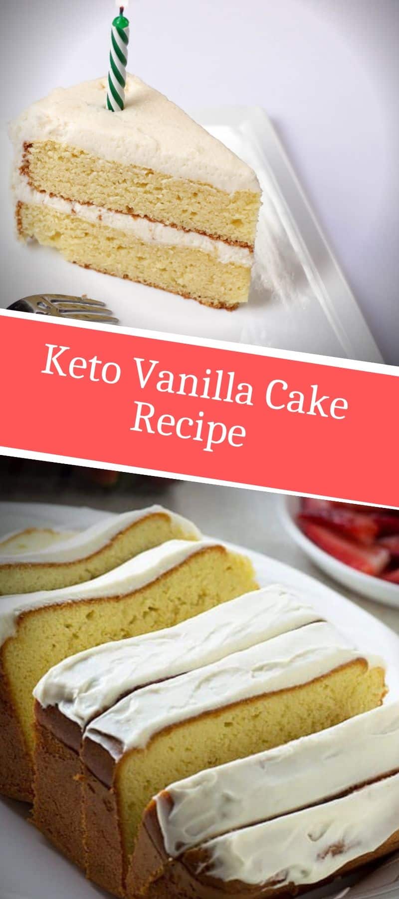 Keto Vanilla Cake Recipe 3