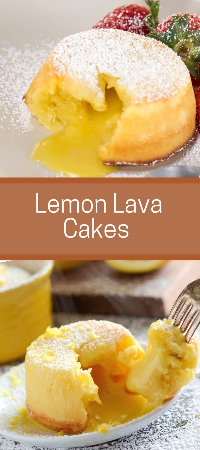 Lemon Lava Cakes Recipe 3