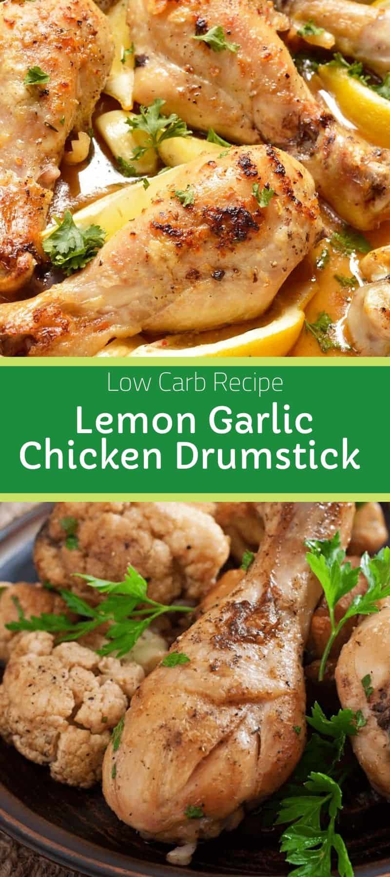 Low Carb Lemon Garlic Chicken Drumstick Recipe 3