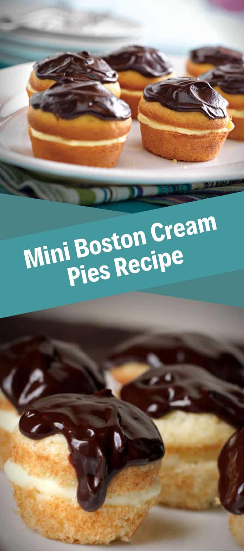 Mini Boston Cream Pies Recipe 3