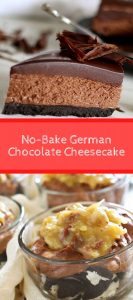 No-Bake German Chocolate Cheesecake 3