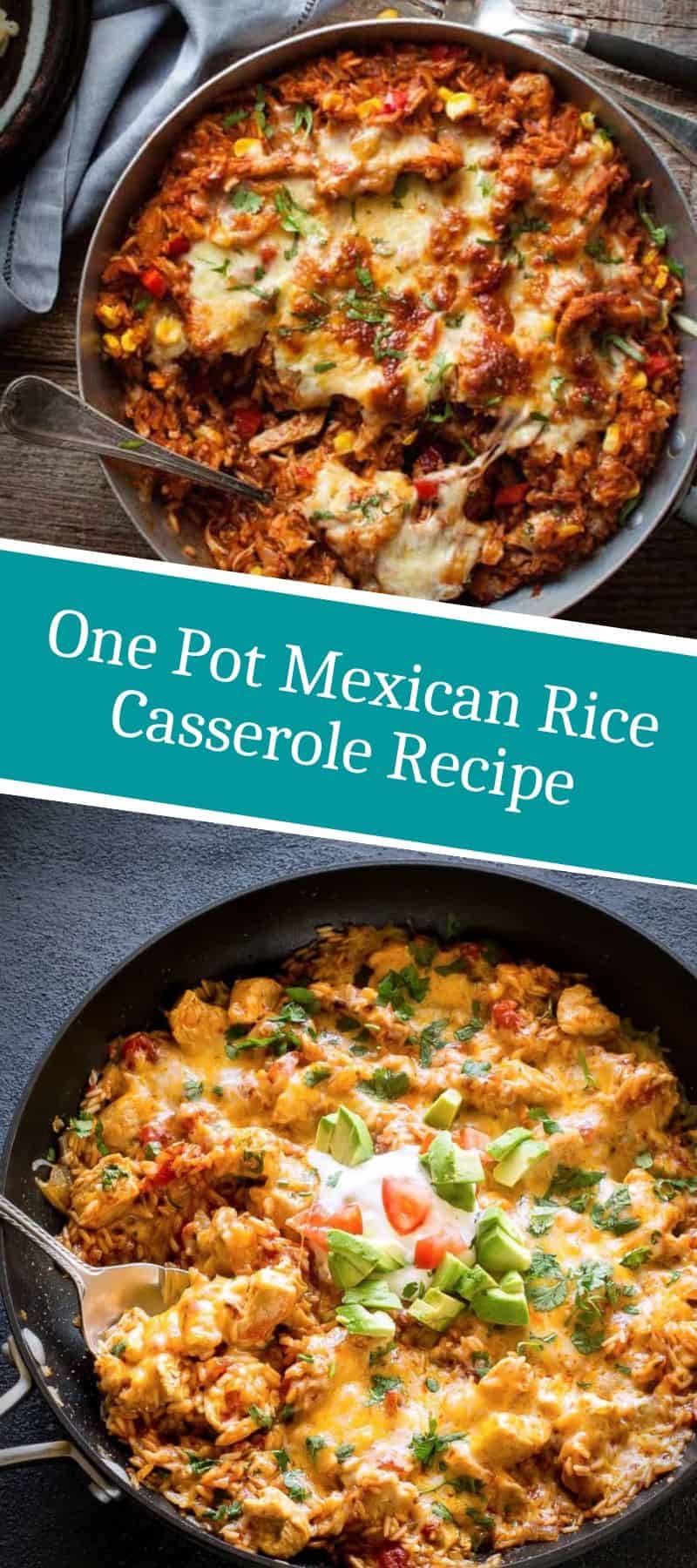 One Pot Mexican Rice Casserole Recipe 3