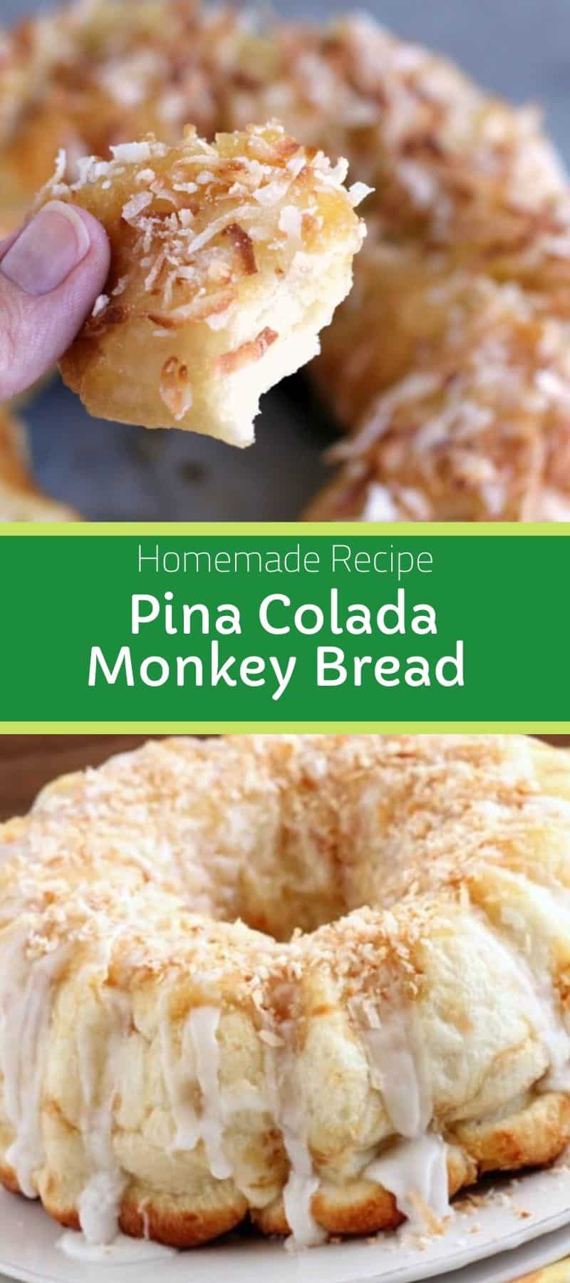 Pina Colada Monkey Bread Recipe 3