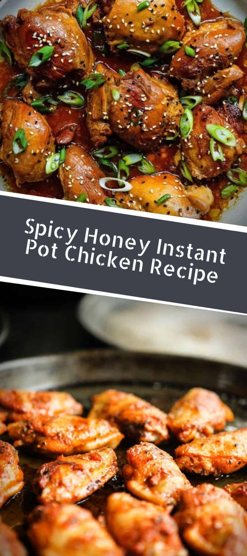 Spicy Honey Instant Pot Chicken Recipe 3