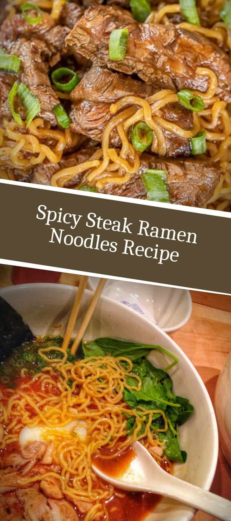 Spicy Steak Ramen Noodles Recipe 3