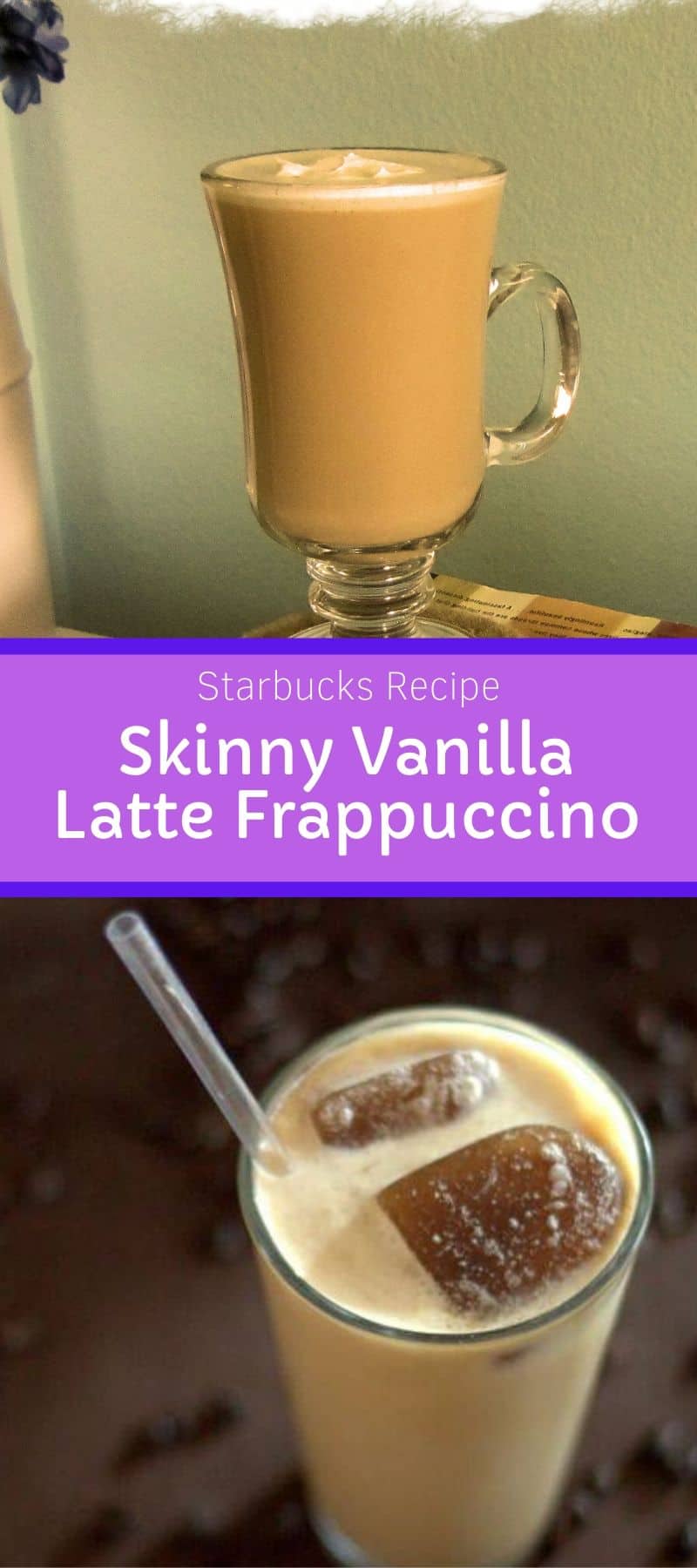 Starbucks Skinny Vanilla Latte Frappuccino Recipe 3