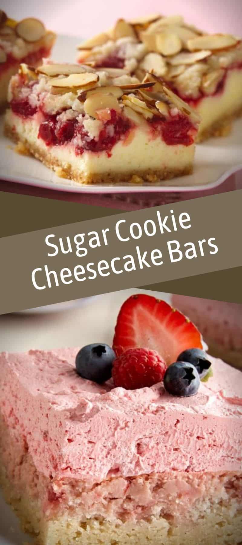 Sugar Cookie Cheesecake Bars Recipe 3