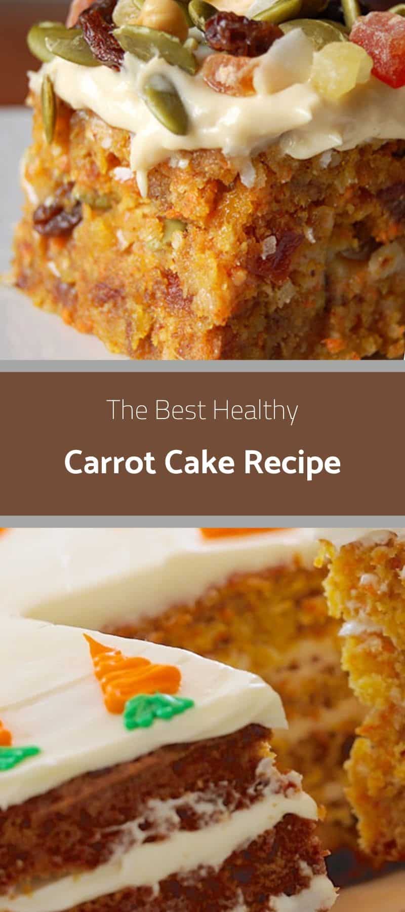 The Best Healthy Carrot Cake Recipe 3