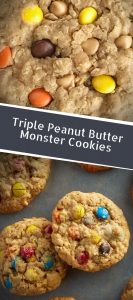 Triple Peanut Butter Monster Cookies Recipe 3