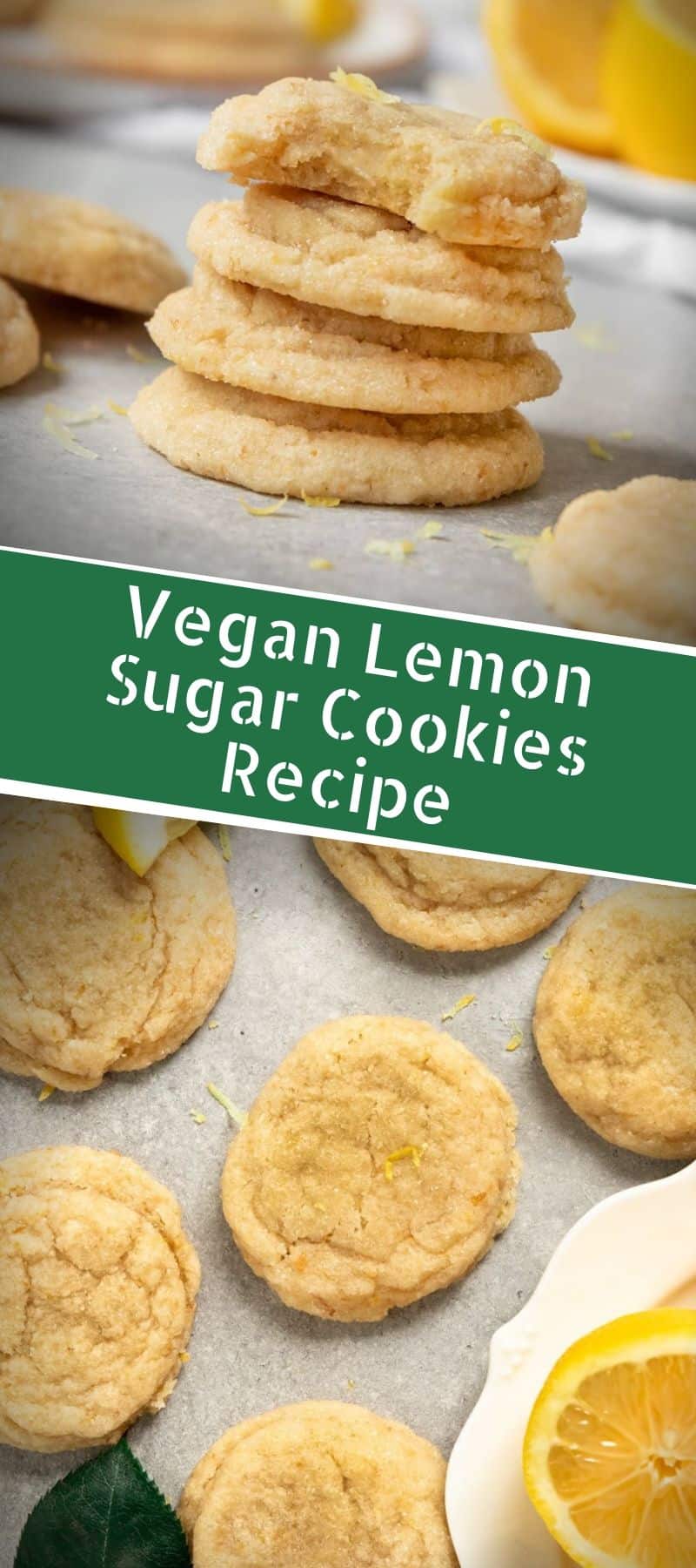 Vegan Lemon Sugar Cookies Recipe 3