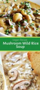 Vegan Mushroom Wild Rice Soup Recipe 3