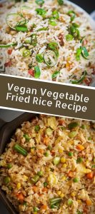 Vegan Vegetable Fried Rice Recipe 3