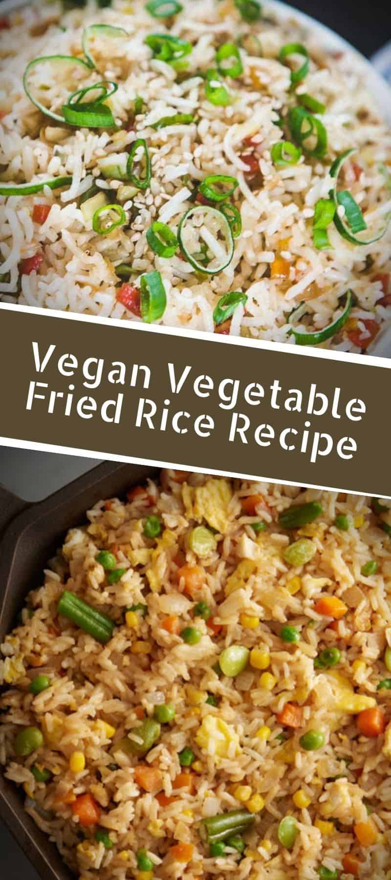 Vegan Vegetable Fried Rice Recipe 3